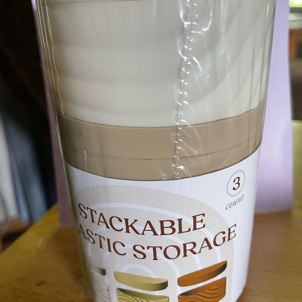 Source Unknown Cream and Tan Jewelry Organizers